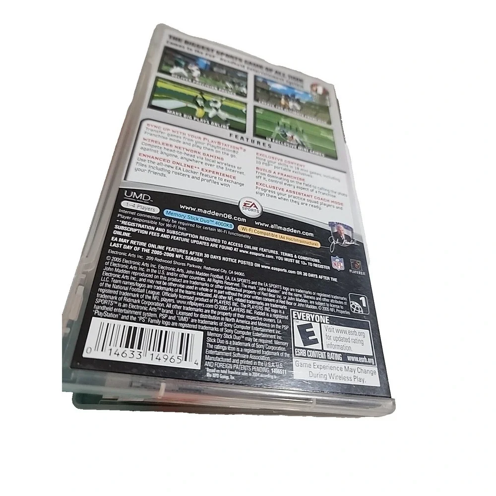 Madden NFL 06 (Sony‎ PSP, 2005)